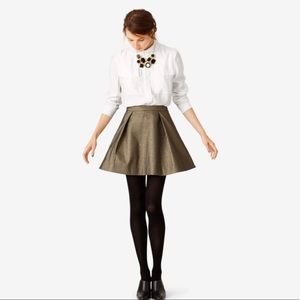 Kate Spade Saturday gold skirt